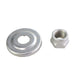Front Cone Nut Kit Cadmium - V-Twin 9303-2