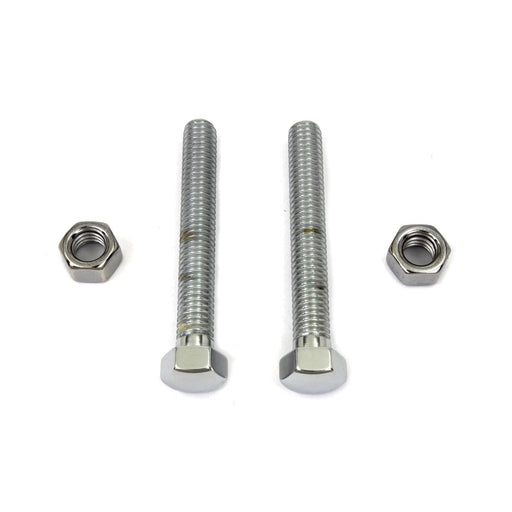 Chrome Rear Axle Adjuster Screw - V-Twin 9515-2 - OEM 47579-93 - Evolution Softail 1993+