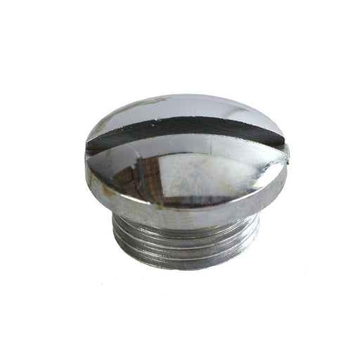 Oil Pump Bypass Valve Plug Chrome - V-Twin 9526-1 - OEM 26367-36