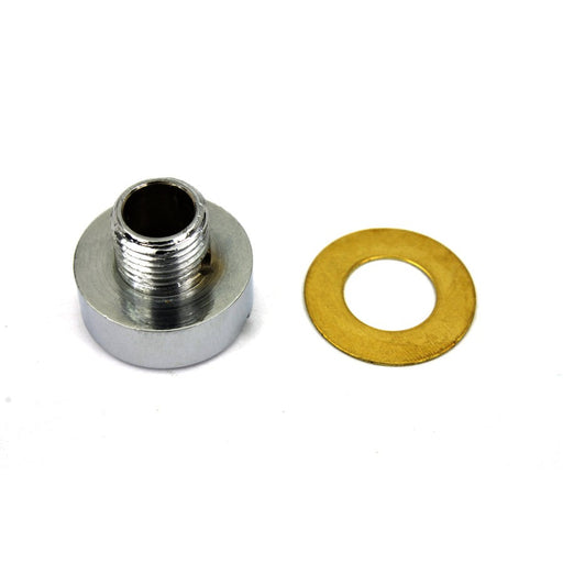 Oil Pump Relief Valve Plug Chrome - V-Twin 9607-2