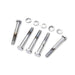 Oil Pump Mount Kit Chrome - V-Twin 9614-10 - Ironhead 1971-1976