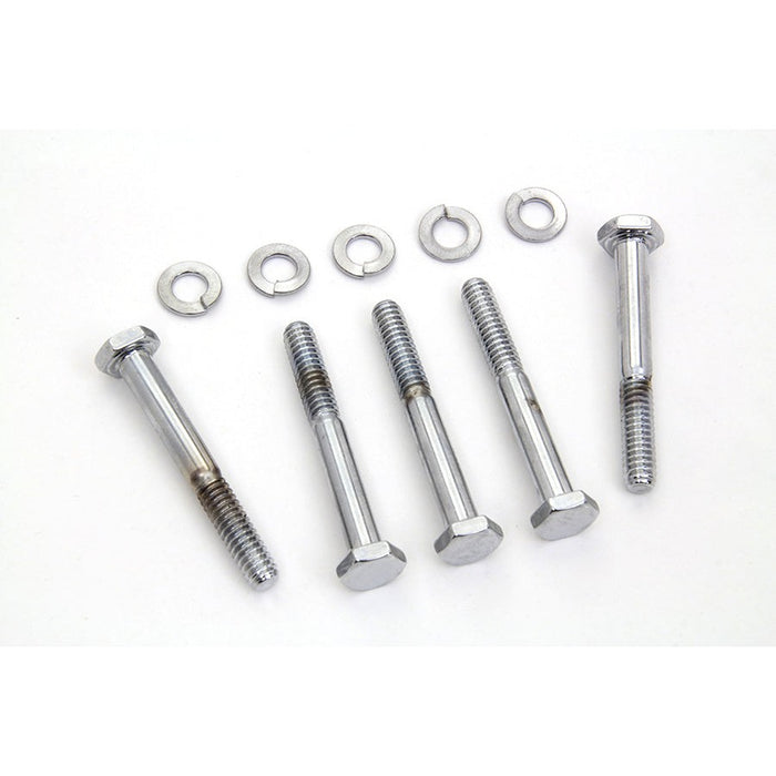 Oil Pump Mount Kit Chrome - V-Twin 9614-10 - Ironhead 1971-1976