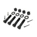 Lower Motor Mount Kit Parkerized - V-Twin 9626-16