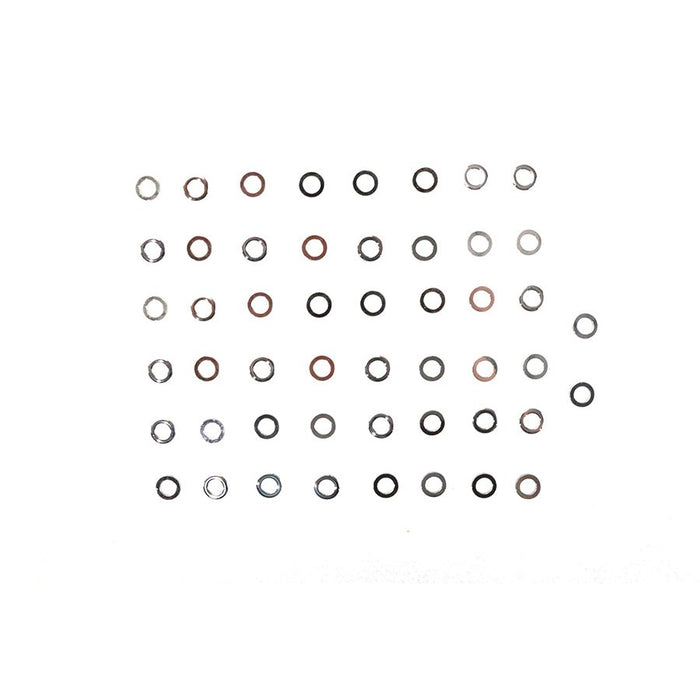 Chrome Flat Washer 1/4 Inner Diameter - V-Twin 9633-50 - OEM 6099