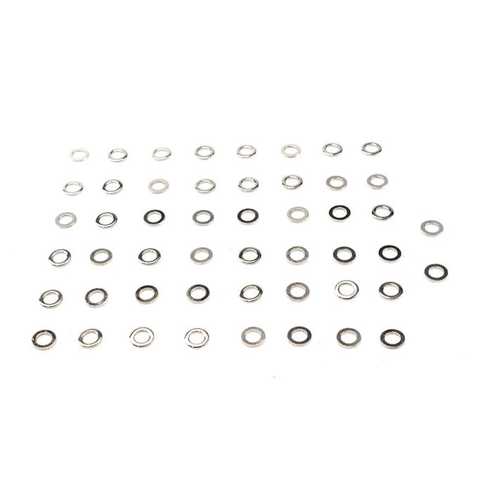 Chrome Flat Washer 1/4 Inner Diameter - V-Twin 9633-50T