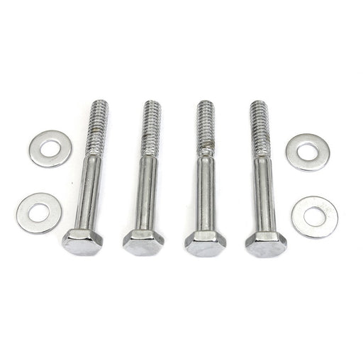 Transmission Top Cover Screw Kit Chrome - V-Twin 9656-8