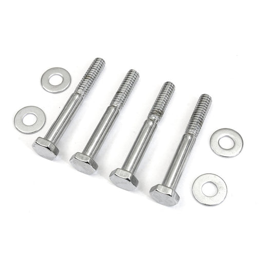 Transmission Top Cover Screw Kit Chrome - V-Twin 9656-8