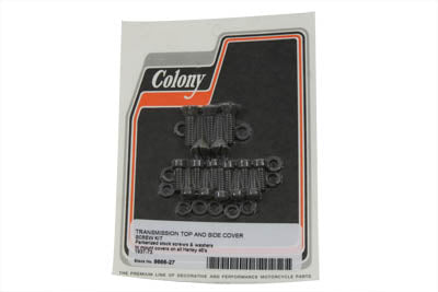 Colony Transmission Top and Side Cover Screw Kit Parkerized