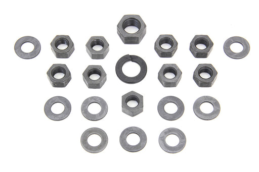 V-Twin Manufacturing Parkerized Transmission Side Cover Kit