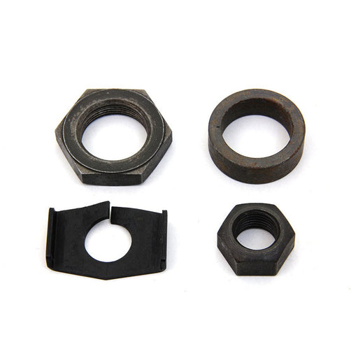 Rear Axle Nut and Lock Kit Parkerized - V-Twin 9688-4T