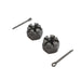 Front Axle Nut Kit - V-Twin 9690-4 - OEM 3910-37