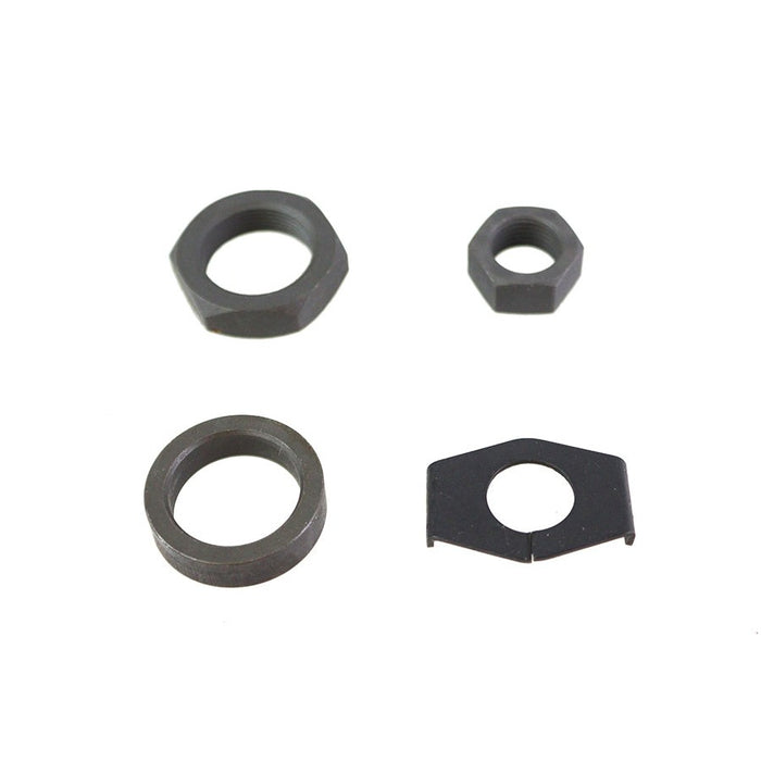 Parkerized Rear Axle Nut and Lock Kit - V-Twin 9692-4
