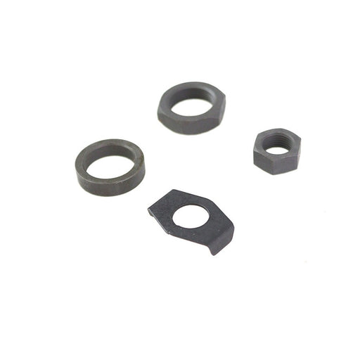 Parkerized Rear Axle Nut and Lock Kit - V-Twin 9692-4