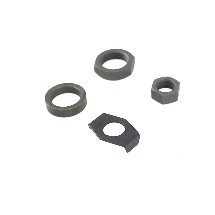 Parkerized Rear Axle Nut and Lock Kit - V-Twin 9692-4