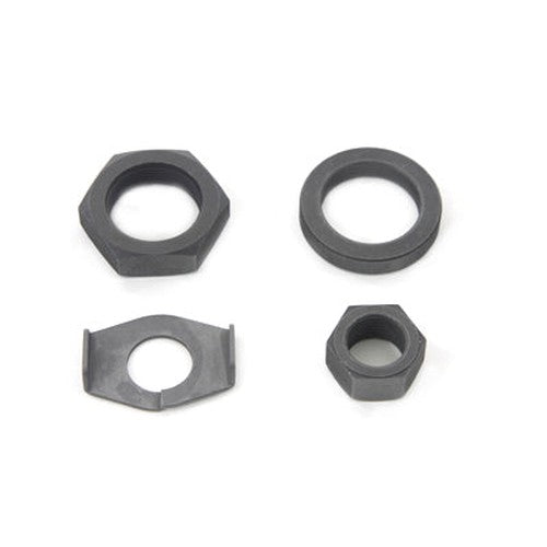 Parkerized Rear Axle Nut and Lock Kit - V-Twin 9692-4T