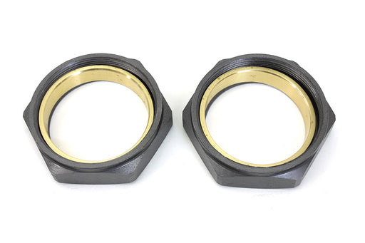 V-Twin Manufacturing Parkerized Intake Manifold Nut and Seal Kit