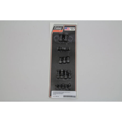 Rear Fender Parkerized Mounting Kit - V-Twin 9707-18