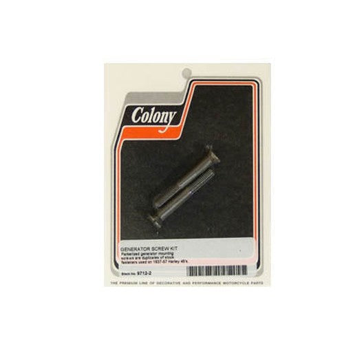 Parkerized Generator Screw Kit - V-Twin 9712-2