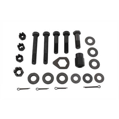 Parkerized Motor Mount Kit - V-Twin 9723-22