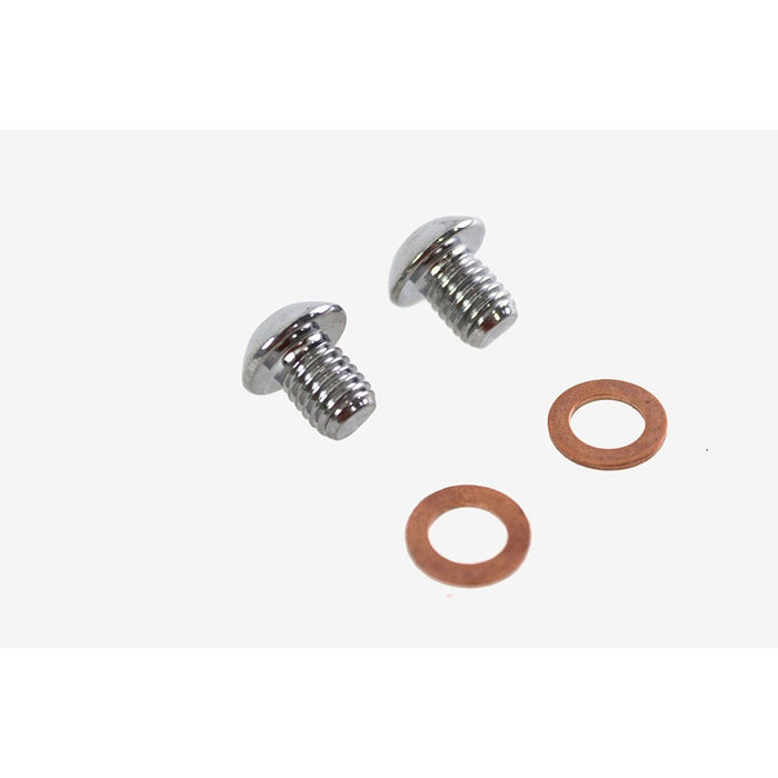 41mm Fork Slider Drain Screw - V-Twin 9758-2 - Shovelhead 1976+