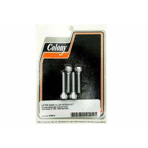 Tappet Block Screw Kit Allen Type - V-Twin 9759-4 - Evolution Sportster 1991-1994