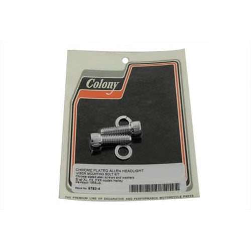 Headlamp Visor Mount Kit Allen Type - V-Twin 9783-4