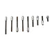 Transmission Shifter Cover and Speedometer Sensor Screw Kit - V-Twin 9785-9 - Big Twin 1991-2005