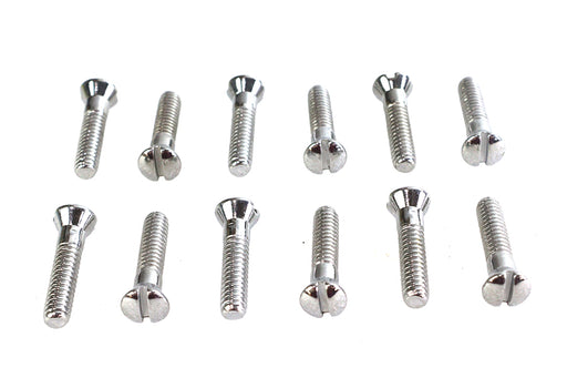 Colony Cam Cover Screw Kit Chrome
