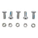 Rear Disc Bolt and Nut Kit Chrome - V-Twin 9807-10T