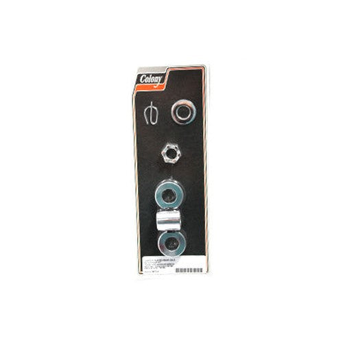 Rear Axle Spacer Kit Chrome - V-Twin 9810-4 - Evolution Softail 1987+
