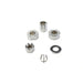 Rear Axle Spacer Kit Chrome - V-Twin 9810-4 - Evolution Softail 1987+