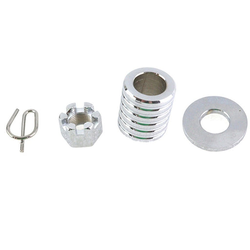 Rear Axle Spacer Kit Chrome - V-Twin 9811-3 - Big Twin 1991-1999