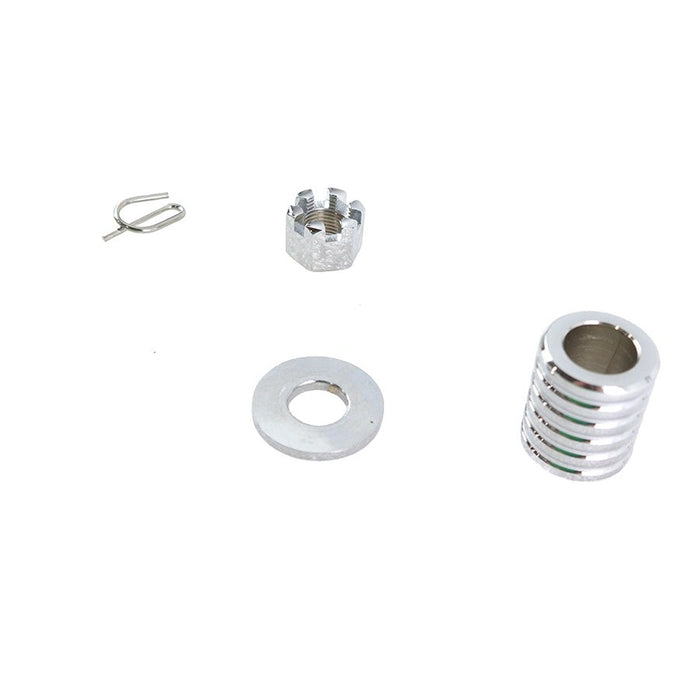 Rear Axle Spacer Kit Chrome - V-Twin 9811-3 - Big Twin 1991-1999