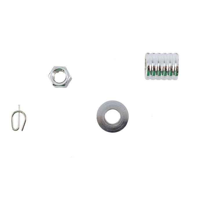 Rear Axle Spacer Kit Chrome - V-Twin 9811-3 - Big Twin 1991-1999