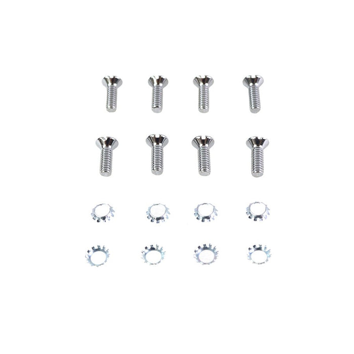 Tappet Block Screw Kit Chrome - V-Twin 9814-16