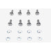 Tappet Block Screw Kit Chrome - V-Twin 9814-16