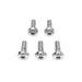 Chrome Rear Brake Disc Bolts - V-Twin 9818-5 - OEM 43567-92 - Evolution 1997+