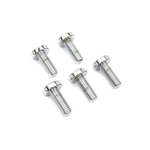 Chrome Rear Brake Disc Bolts - V-Twin 9818-5 - OEM 43567-92 - Evolution 1997+