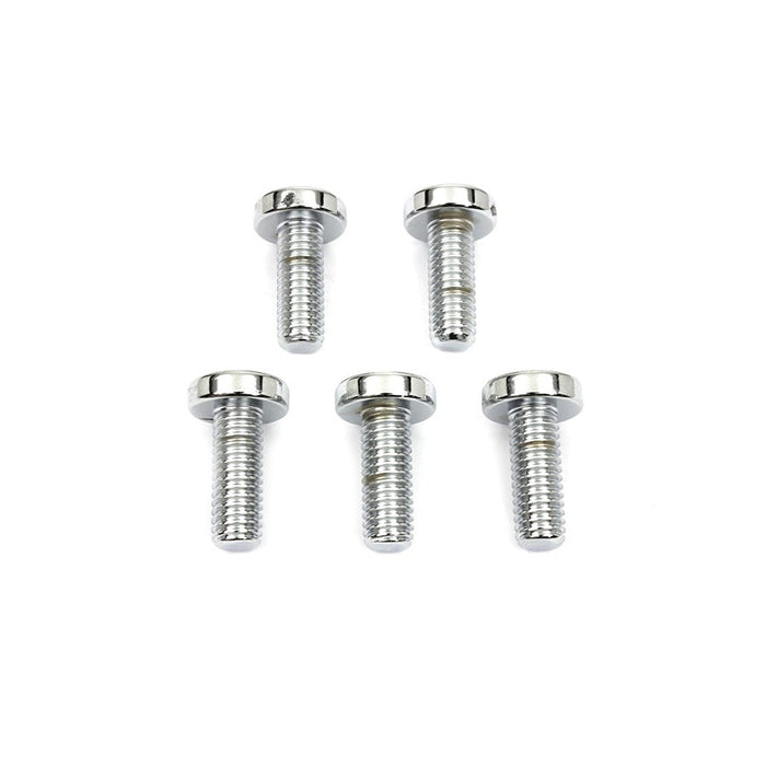 Chrome Rear Brake Disc Bolts - V-Twin 9818-5 - OEM 43567-92 - Evolution 1997+