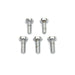 Chrome Rear Brake Disc Bolts - V-Twin 9818-5 - OEM 43567-92 - Evolution 1997+