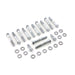 Rocker Box Screw Kit Chrome - V-Twin 9829-28 - Ironhead 1957-1976