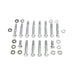 Rocker Box Screw Kit Chrome - V-Twin 9831-28 - Ironhead 1977-1985