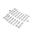 Rocker Box Screw Kit Chrome - V-Twin 9831-28 - Ironhead 1977-1985