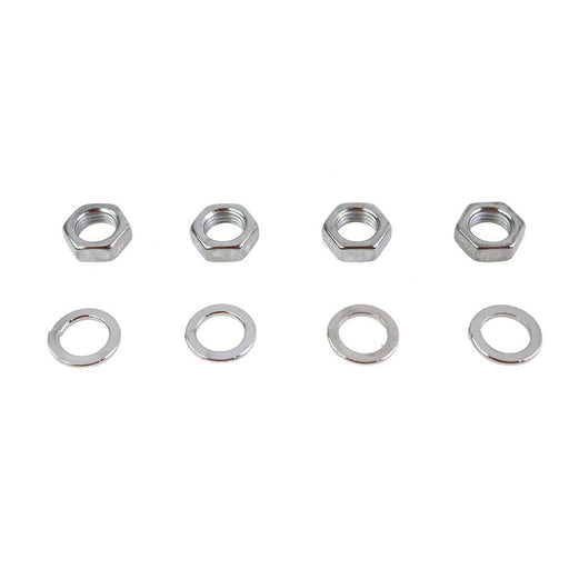 Rocker Arm Shaft Chrome End Nut Kit - V-Twin 9840-8
