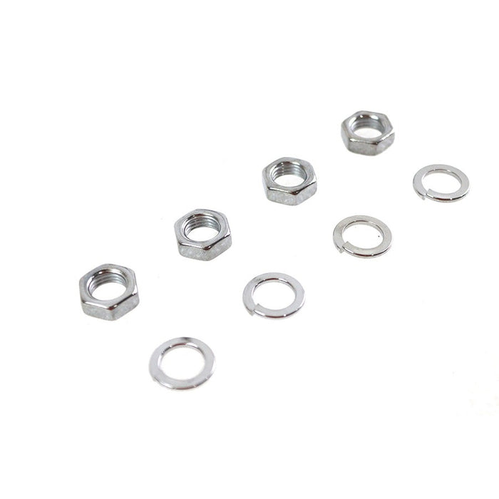 Rocker Arm Shaft Chrome End Nut Kit - V-Twin 9840-8