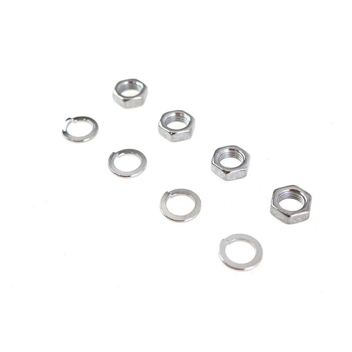 Rocker Arm Shaft Chrome End Nut Kit - V-Twin 9840-8