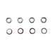 Rocker Arm Shaft Chrome End Nut Kit - V-Twin 9840-8