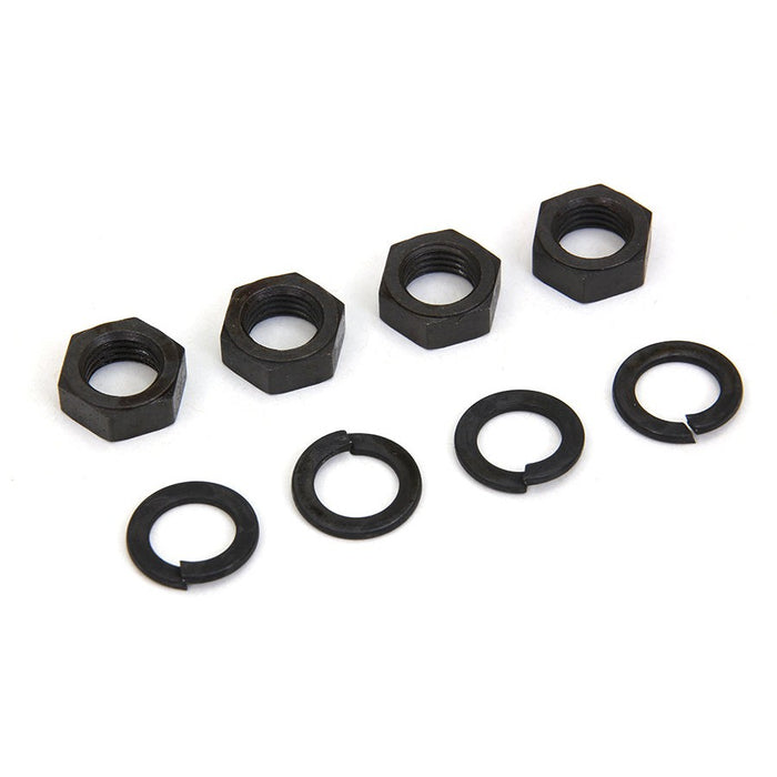 Rocker Arm Shaft Parkerized End Nut Kit - V-Twin 9842-8