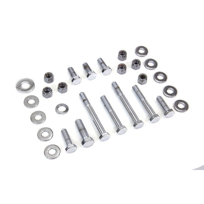 Upper and Lower Chrome Engine Bolts - V-Twin 9854-28 - Big Twin 1984-1999