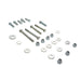 Upper and Lower Zinc Engine Mount Bolts - V-Twin 9855-28 - Big Twin 1984-1999